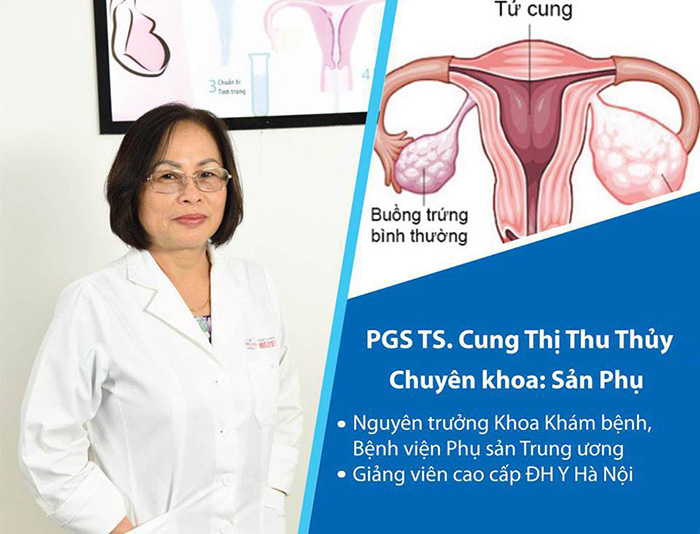 Bác sĩ - Phó giáo sư - Tiến sĩ Cung Thị Thu Thủy là chuyên gia đầu ngành trong giữ thai 