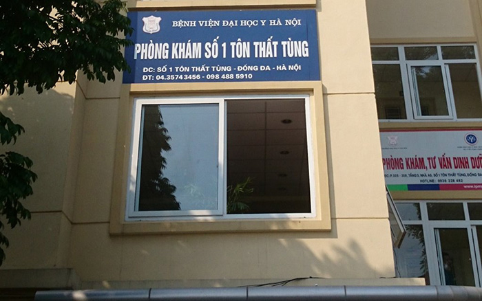 Phòng khám số 1 Đại học Y Hà Nội